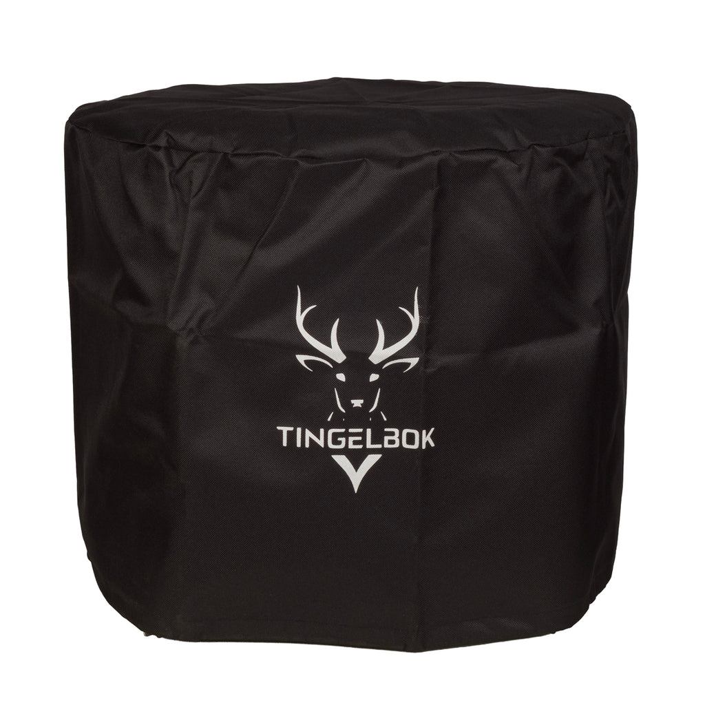 Rookloze vuurkorf 38 cm – Tingelbok Flame (€179 + gratis hoes)