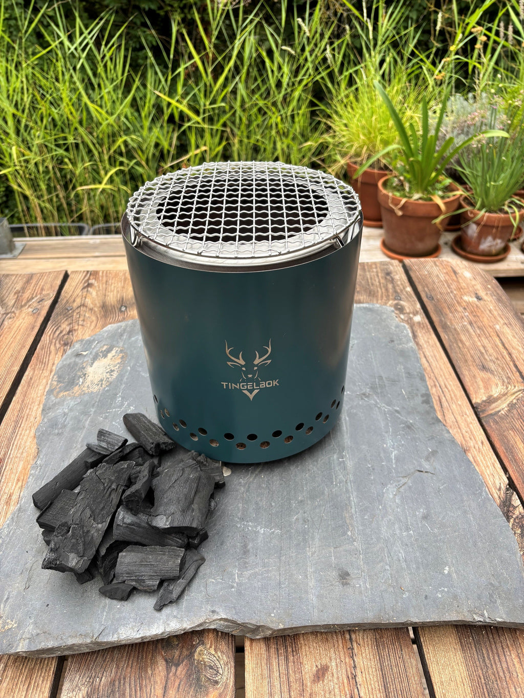 TINGELBOK® Ember Green™ BBQ & Fire Edition