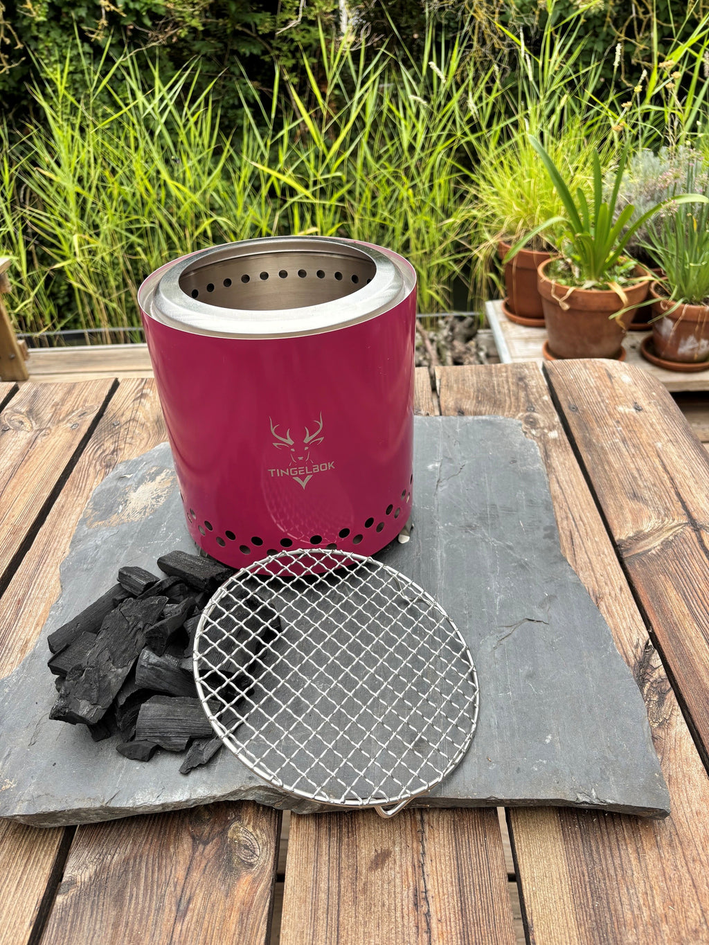 TINGELBOK® Ember Pink™ BBQ & Fire Edition