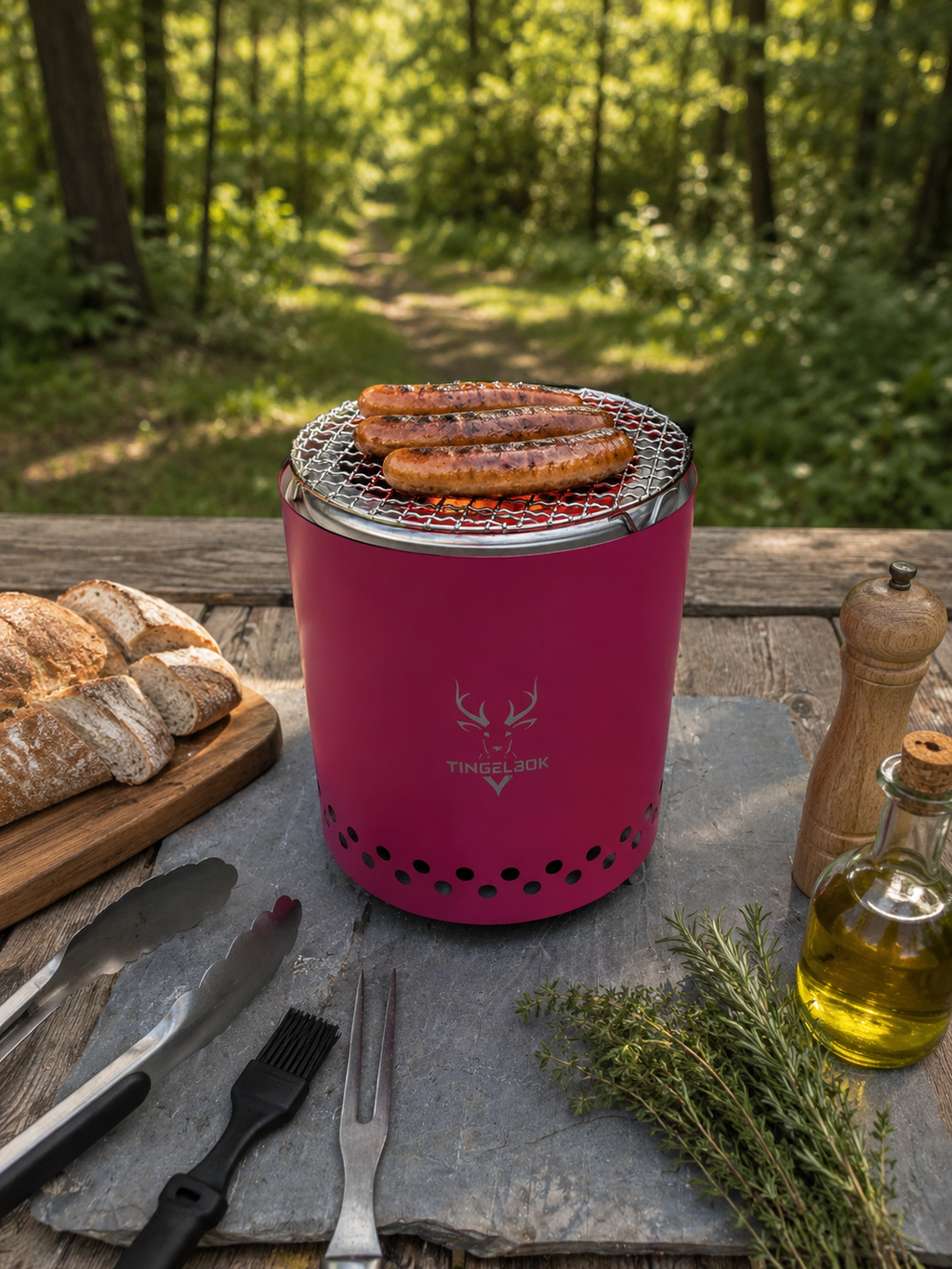 TINGELBOK® Ember Pink™ BBQ & Edizione Fuoco