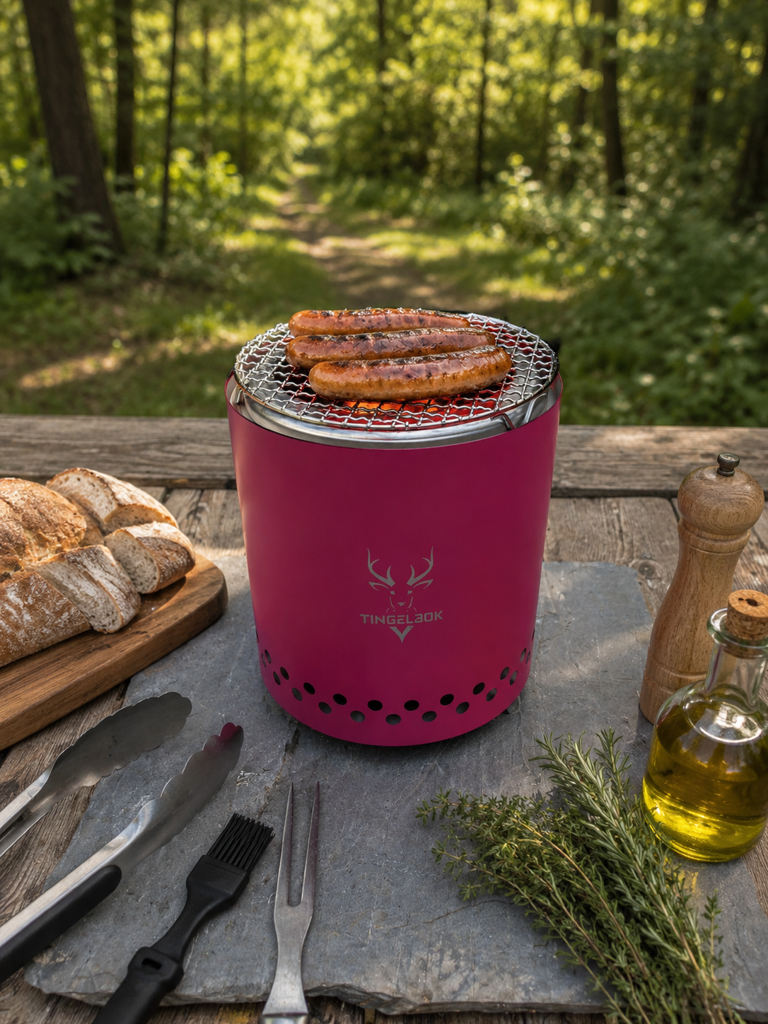 TINGELBOK® Ember Pink™ BBQ & Fire Edition